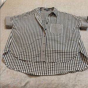 Madewell gingham shirt